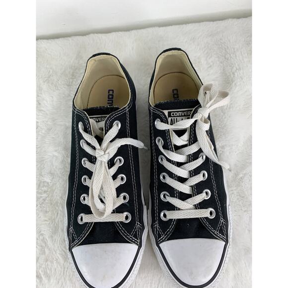 Converse Chuck Taylor All Star Low-Top Sneakers Black Women’s Size 9 W9166 - Picture 7 of 8